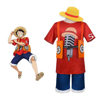 华幻新海贼王剧场版red路飞 cosplay服装乌塔uta cos万圣节演出服