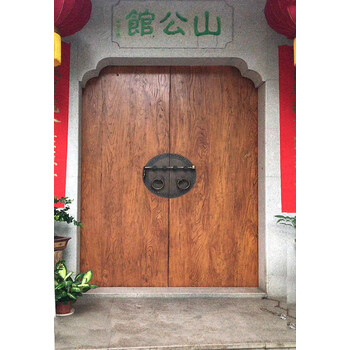 卡漫尔馨馨悠洁实木仿古大门老式木门中式别墅大门庭院门双开门农村