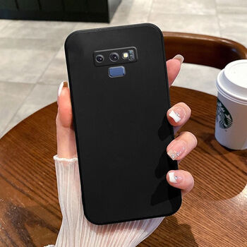 钟馗三星note9手机壳女中国风新款男全包防摔n9700液态硅胶软套潮纯色