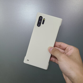 適用三星note10手機殼無邊框note10 5g保護套半包硬殼磨砂 (三星note