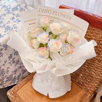 白玫瑰花束送女友爱人朋友礼物鲜花速递同城配送 【小仙女款】11朵