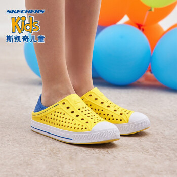 Skechers˹ͯЬŮͯЬ2022¿ͯЬɳ̲ЬļһдͯЬ302063L ɫ/ɫ/ͯ/YLBL 30