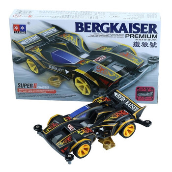 好沐音(haomuyin)四驱车四驱兄弟大兴拼装模型玩具车四驱小子组装车蜘