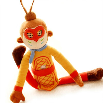 允鹿孙悟空玩具毛绒 齐天大圣孙悟空大号公仔西游记玩偶布娃娃毛绒玩