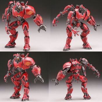 骊歌环太平洋手办合金机甲危险流浪者暴风赤红儿童关节可动人偶机器人
