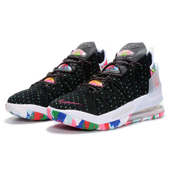 詹姆斯篮球鞋16代中高帮实战运动鞋18球鞋男灭世纯原zoom见证詹姆斯18