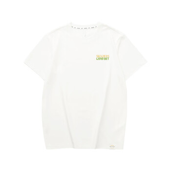 斯凯奇skechers情侣t恤2024年夏季男女同款印花体恤凉感针织速干短袖