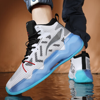 hkfi李宁宁官方比赛训练篮球鞋男透气防滑实战学生运动球鞋官网白黑