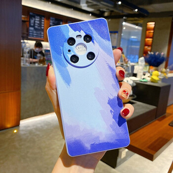 pro 手机壳mate30epro水彩全包镜头防摔硅胶保护套p40/30外壳 冬雪色