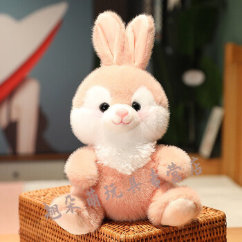 卡通可可爱爱兔公仔毛绒玩具小白兔布娃娃玩偶女生安抚陪睡抱枕儿童节