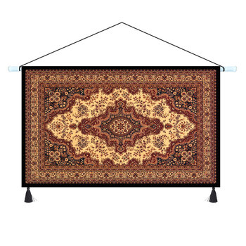 新疆挂毯新疆民族风特色装饰背景墙艺术挂布挂毯文艺餐厅卧室客厅布艺