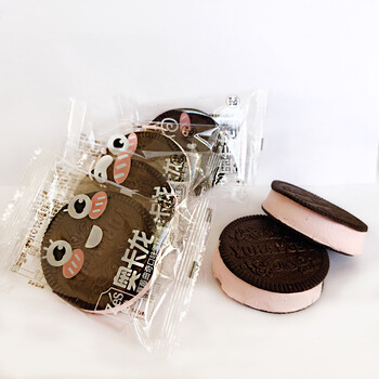 真尚奥卡龙冰淇淋6盒奥利奥夹心香草曲奇口味草莓网红雪糕整盒 奥卡龙