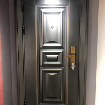 防盗门锌合金甲级家用入户门进户门小区门大门 外包内右开 2050*960