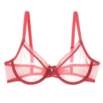 现货 卡地兹网纱全透明内衣内裤套装性感蕾丝女文胸罩纯欲火辣情趣 钻