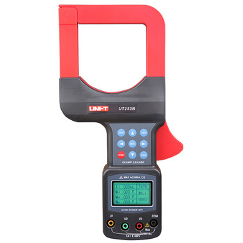 优利德(uni-t)ut253b 工业级全自动量程交流钳形泄漏电流表 大口径