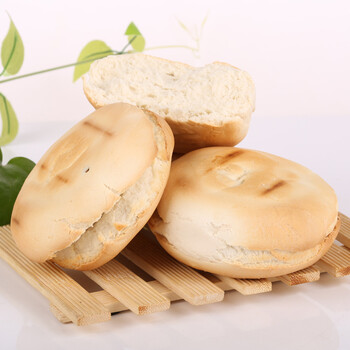 橙伯乐 东杠头饼潍坊特产杠子头硬面火烧北方火烧饼面食. 10个装【图