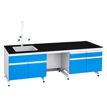 美迢钢木实验台通风柜工作台书柜 钢木边台:1800*750*800mm定制款