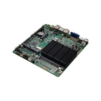 j4125主板双网口多串口j1900itx工控主板集成无风扇四核c低功耗 军