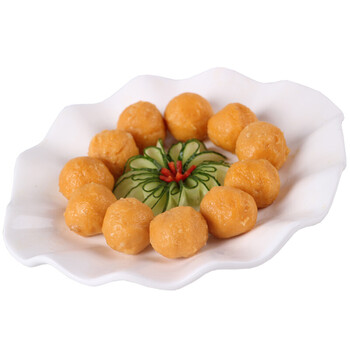 仿虾丸火锅料肉丸子麻辣烫关东煮2500g包装小吃美味食品