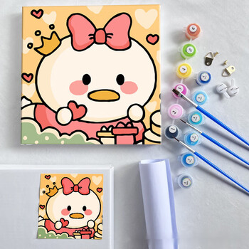 揍敌客(zoldyck)数字油画卡通可爱人物diy手工绘画解压填色装饰画 wt