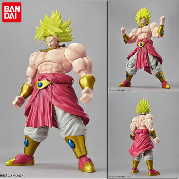 万代(bandai)shf七龙珠拼装模型figure-rise赛亚人孙悟空悟 布罗利