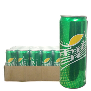 可口可乐coca-cola出品摩登罐雪碧330ml*24听整箱装碳酸饮料企业福利