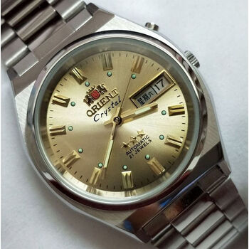 【日本进口】东方双狮(orient)手表全自动机械表复古老款日本双狮机械