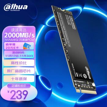 大华（dahua）512GB SSD固态硬盘 M.2接口(NVMe协议) C900系列 笔记本台式机固态硬盘