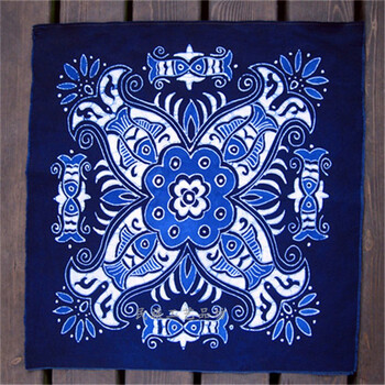 贵州少数民族工艺品苗族蜡染画布艺贵州特色工艺品蜡染布壁挂画手工