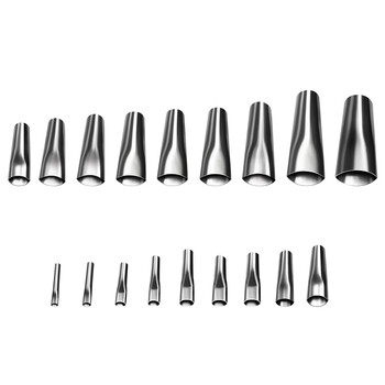 胶嘴不锈钢胶枪嘴门窗外墙收边玻璃胶嘴大全多功能鸭嘴型打胶 内外墙1