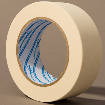 美纹纸胶带批发美纹胶纸胶带美纹纸喷漆遮蔽美纹纸胶带50米22cm50m