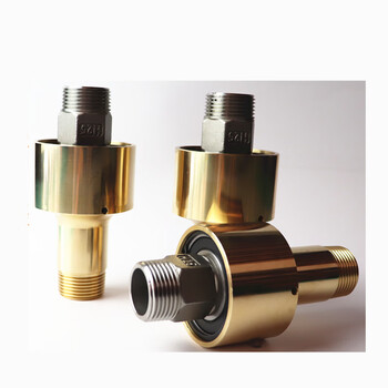 塔吊喷淋除尘万向旋转接头360度高压水管不锈钢带弯头万向节接头 铜