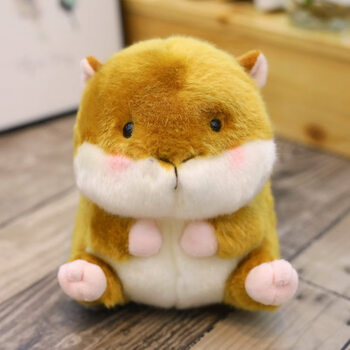 吉吉熊jijixiong仓鼠公仔可爱小猪兔子熊猫企鹅毛绒玩具玩偶娃娃玩偶