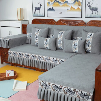 千衣布伊新中式红木沙发垫四季通用防滑实木现代简约坐垫中式组合沙发