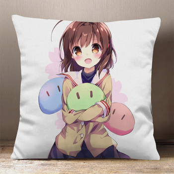 clannad周边团子大家族抱枕古河渚动漫二次元定制抱枕套枕头key社周边