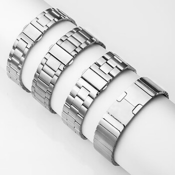 不锈钢适用华为watch3表带gt2手表带gt2pro表链男女保时捷款华为gt3