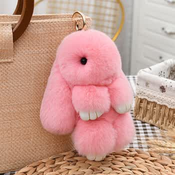 可爱超萌小兔子毛绒玩具垂耳兔公仔网红玩偶小号长耳兔兔书包挂件