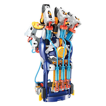 宝工宝工液压机械手臂手套儿童steam小学生8日10礼物拼组装玩具12岁