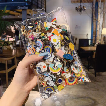 锦雀鸟日系卡通胸针可爱ins潮个性徽章别针服饰包包别针儿童胸针饰品