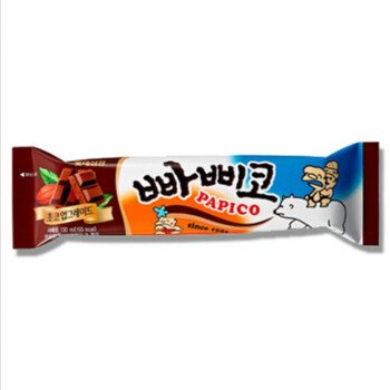 韩国进口乐天巴比克巧克力棒冰可吸雪糕130ml冰淇淋冰棍乐天戛纳