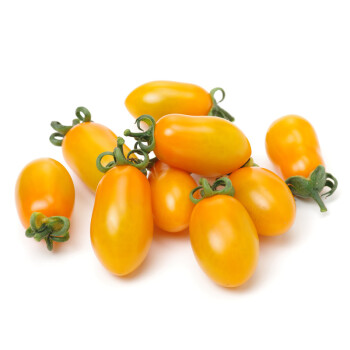 新鲜黄色圣女果小番茄西红柿健康轻食西餐食材沙拉水果黄色番茄团建中