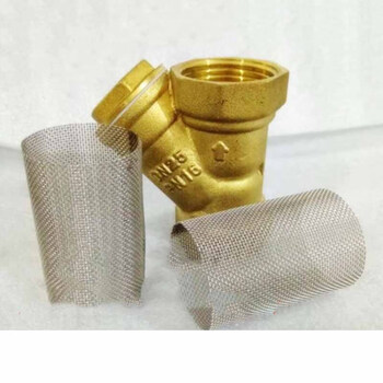暖气过滤网 y型铜过滤器过滤网筒ppr地热暖气管道过滤网器分水器阀门