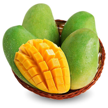 【坏果包赔】越南玉芒 青芒果 新鲜水果甜心芒果 2斤装
