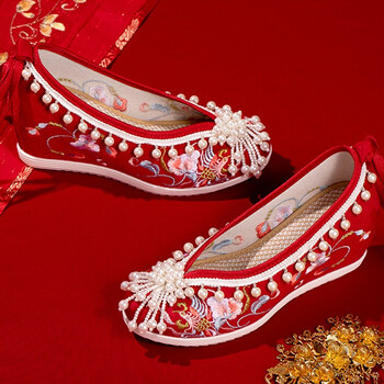 鞋靴>时尚女鞋>布鞋/绣花鞋>skgoldy>skgoldy时尚绣花鞋古风汉服鞋老