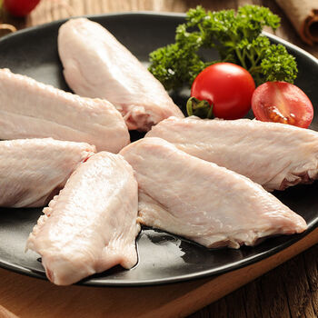 宏嘉睿  新鲜冷冻大号生鸭翅中生鲜大鸭中翅 鸭翅膀 麻辣卤味食材 不