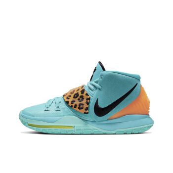 6代奥利奥涂鸦南海岸全实战气垫篮球鞋男女鞋子 kyrie欧文6代_蓝豹纹