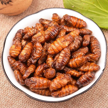 天生好果开袋即食香酥麻辣五香蚕蛹即食下酒菜肉类零食高蛋白山东特产