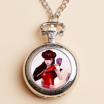 精灵时希公主同款项链翻盖怀表冰公主动漫表 h21-夜光叶罗丽1(钥匙圈)