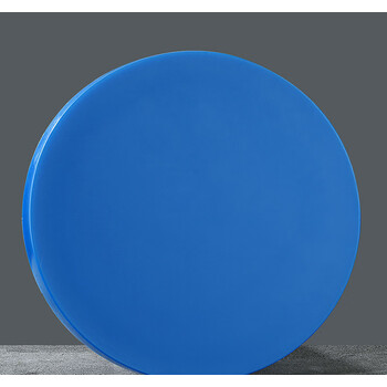 兆虞菜墩 pe塑料圆形菜板家用商用菜墩砧板切水果板加厚剁肉案板 蓝色