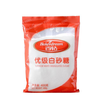 白砂糖细砂糖幼砂糖冲饮调味糖粉做蛋糕面包烘焙原料400g 图片价格品牌报价 京东